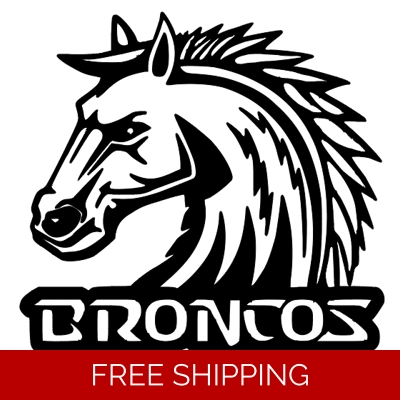 NFL Football Denver Broncos Die Cut Vinyl Decal sticker NFL Football Denver Broncos Die Cut Vinyl Decal sticker